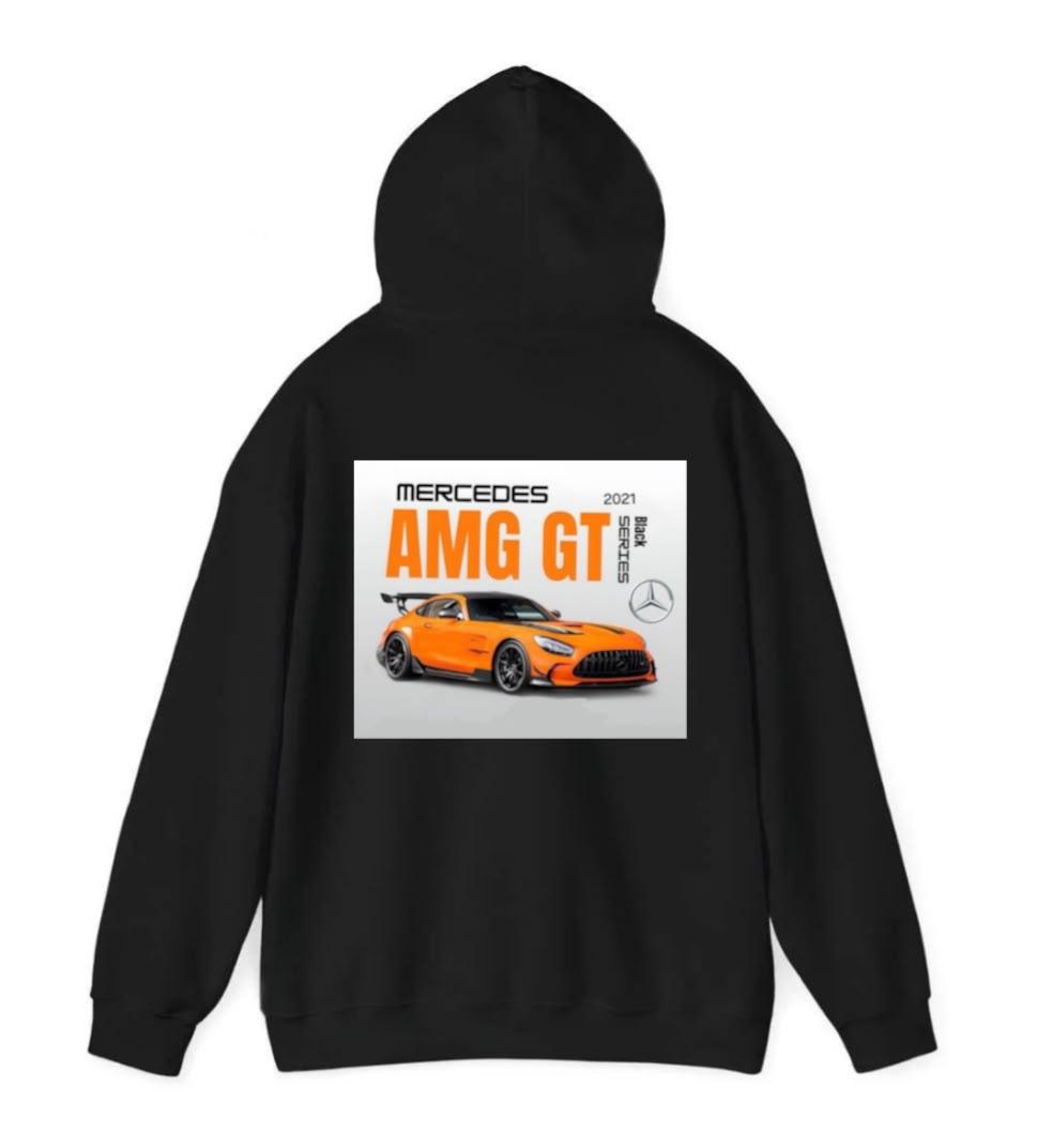 AMG-GT Unisex 100% Cotton Fleece Hoodie