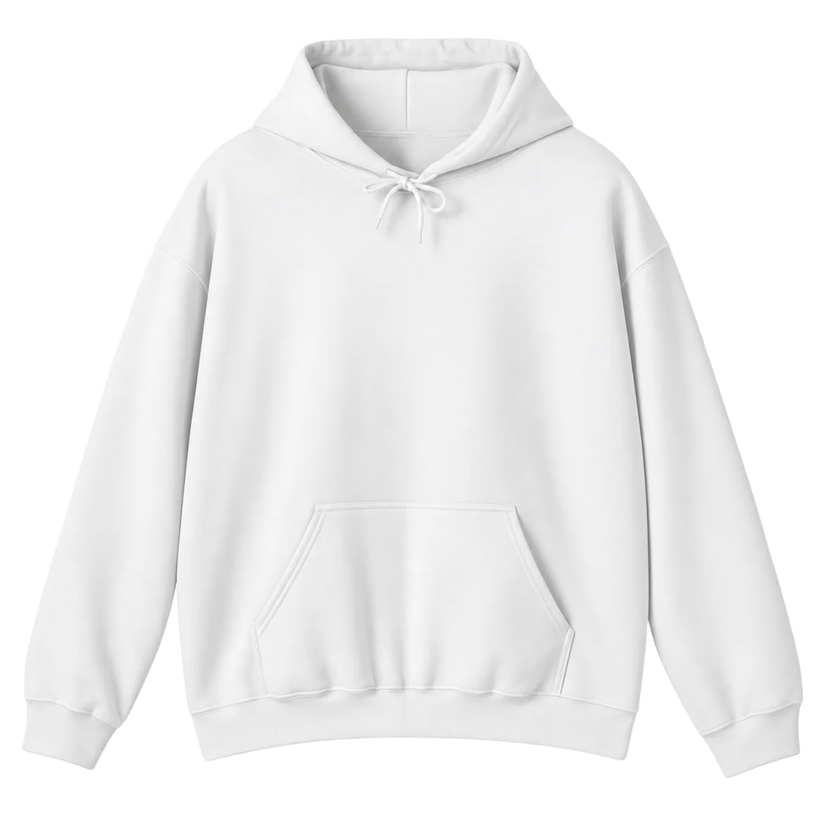 Unisex Blank Pullover Hoodie