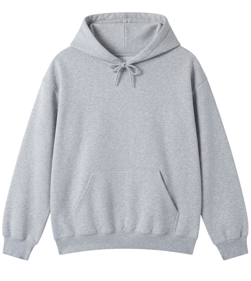 Unisex Blank Pullover Hoodie