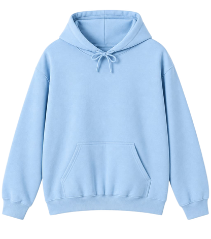 Unisex Blank Pullover Hoodie