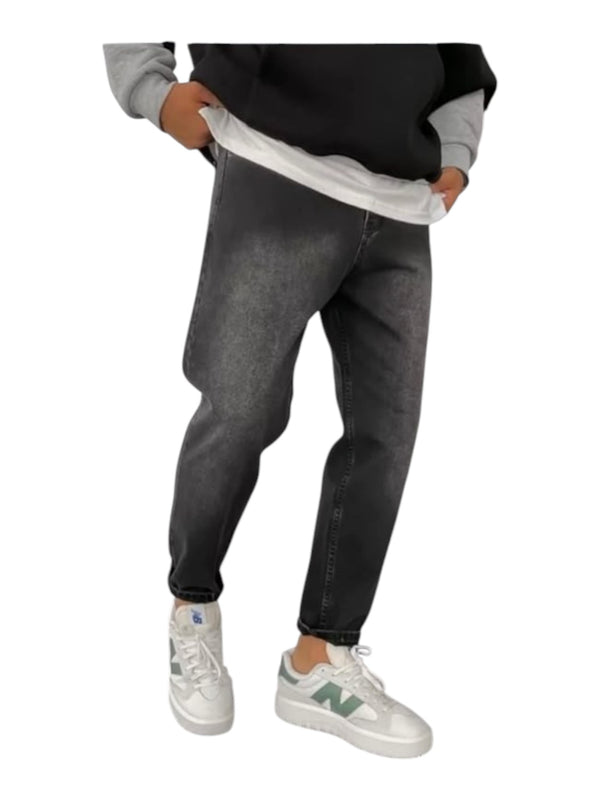 Boyfriend Jeans - Charcoal
